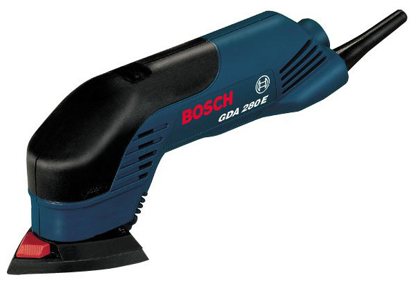 Увеличенная фотография Электрическая вибрационная шлифмашина Bosch GDA 280 E (чемодан)